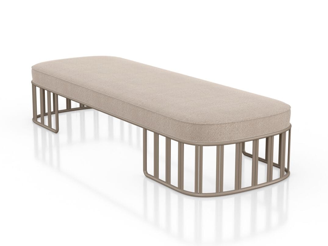 Тканевая садовая скамейка YAAZ Koru ARCH-00114544 - Вид №1