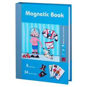 TAV029 Развивающая игра "Интересные профессии" Magnetic Book