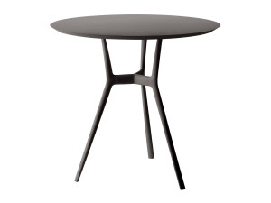 Алюминиевый круглый садовый стол с порошковым покрытием