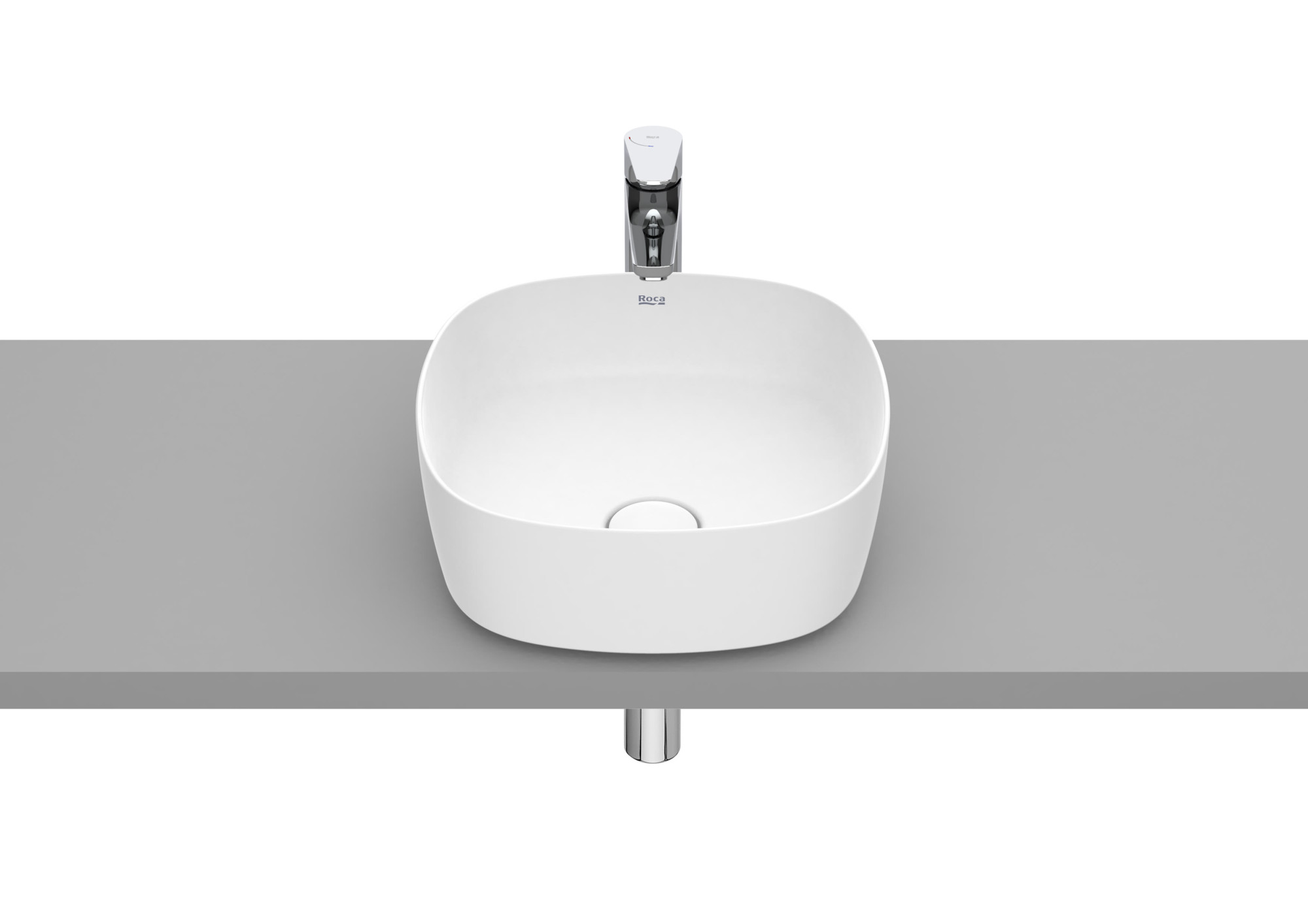 A327502620 SOFT - Умывальник FINECERAMIC® ROCA Inspira 