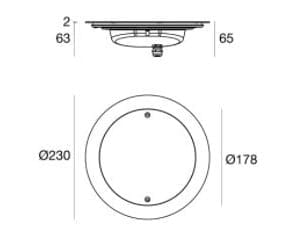 Светодиодная лампа для дайвинга из нержавеющей стали Linea Light Group MK68 ARCH-00114781 - Вид №9