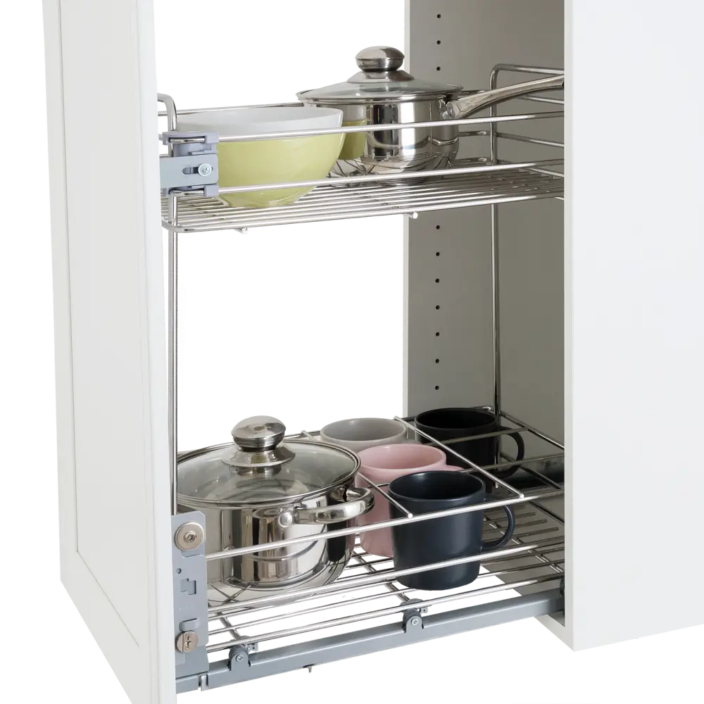 Santreyd Aff - выдвижная корзина с доводчиком 40 см хромированная 83869559 STLM-0045345 - Вид №11