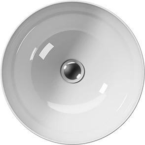 885211 Накладная раковина на столешницу  овальная GSI ceramica Pura