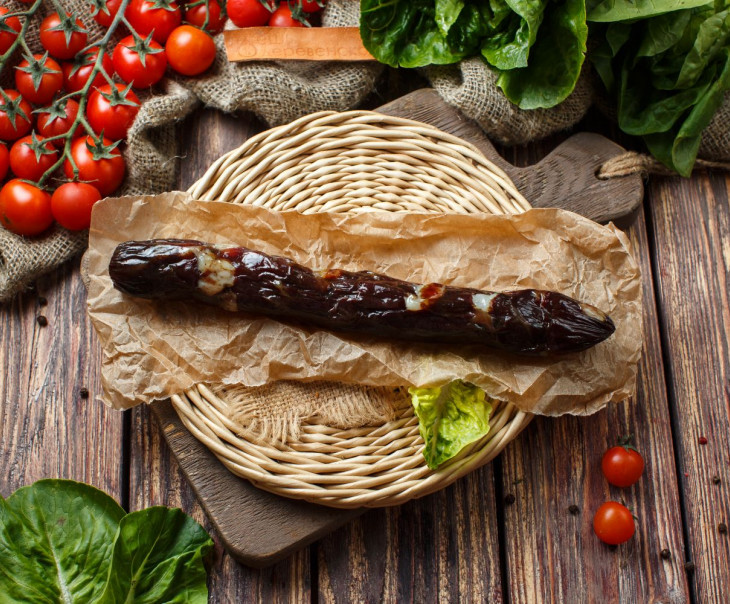 4708 Казы сыровяленый "Халяль", подарочный Вкусляндия  - Вид №2