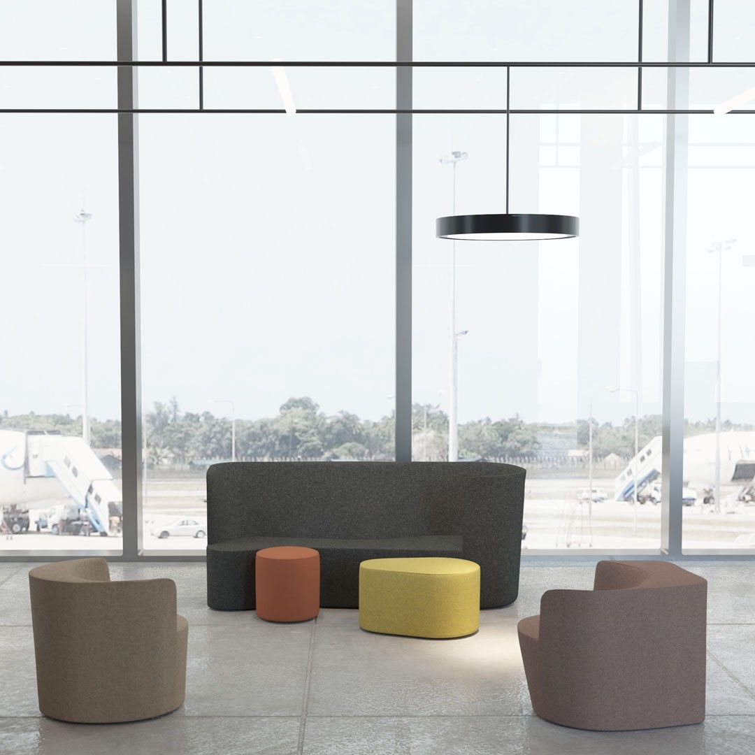 Войлочное кресло с подлокотниками MOROSO Таба ARCH-00032950 - Вид №2