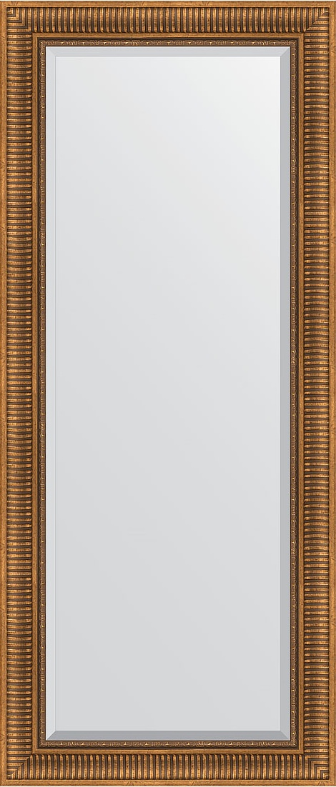 BY 3570 Зеркало с фацетом в багетной раме - бронзовый акведук 93 mm EVOFORM Exclusive