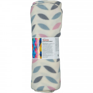 82304518 Плед «Scandi», 130х170 см, флис, цвет розовый