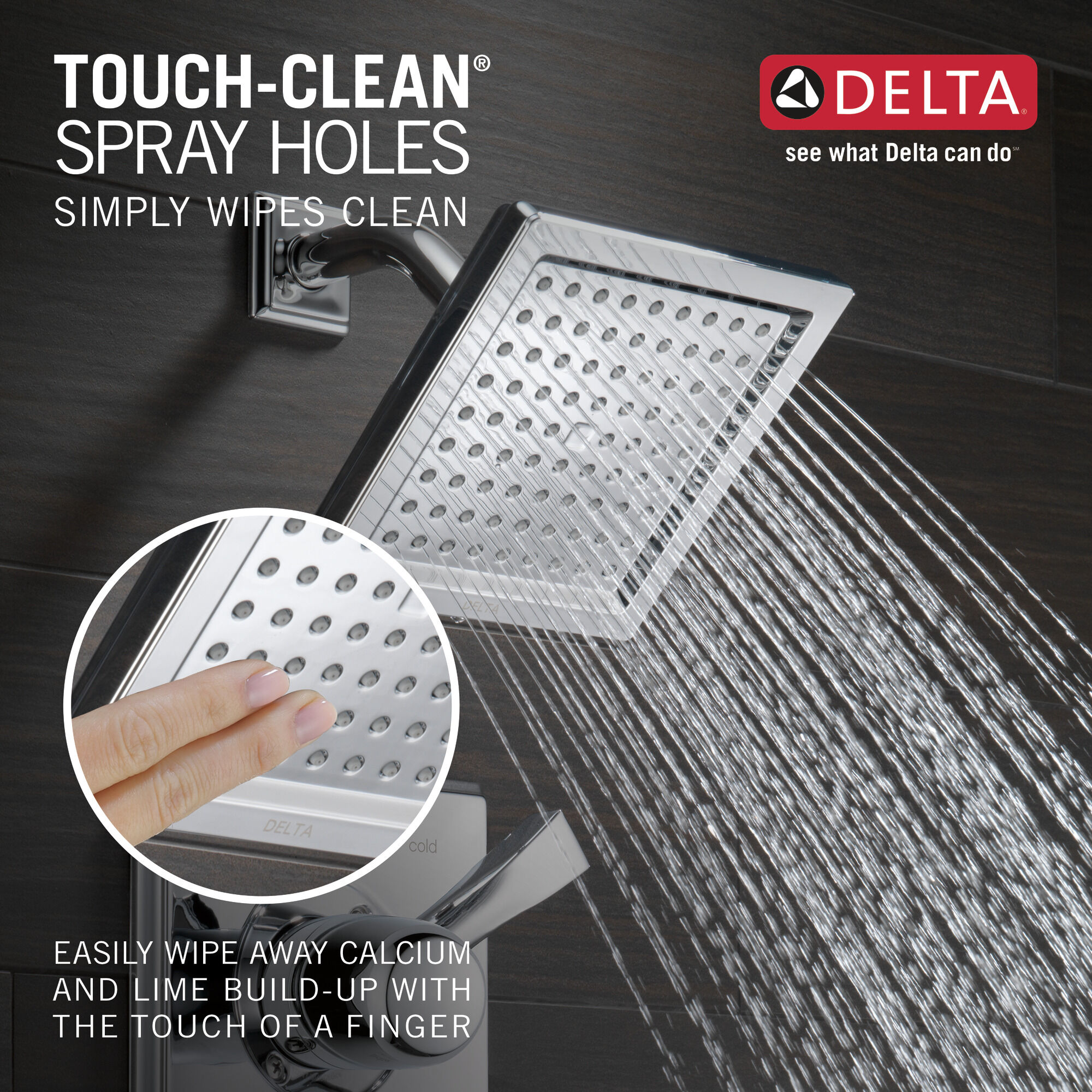 Обивка для душа Monitor (R) серии 14 Delta Faucet T14251-PT - Вид №4