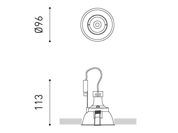 Алюминиевый светодиодный светильник Arkoslight Essentials ARCH-00117219 - Вид №2