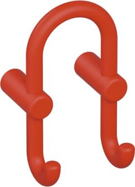 801.90B040 Двойной крючок для гардероба HEWI Edition matt | Polyamid  - Вид №12