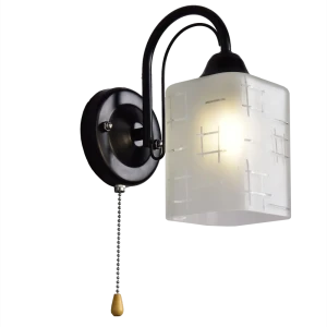 Бра Шторм, цвет чёрный