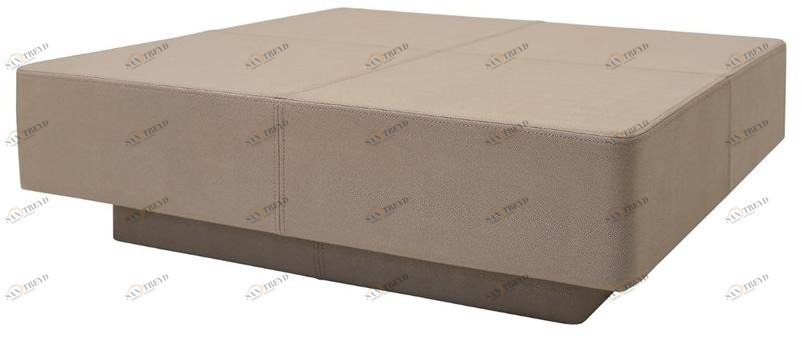 ANA ROQUE INTERIORS Низкий квадратный кожаный журнальный столик Luxury sun-id-1386091