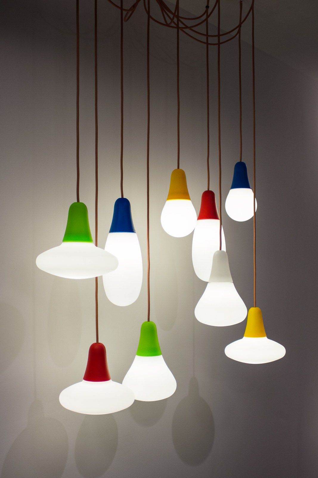 Подвесной светильник из полиэтилена Martinelli Luce CIULIFRULI ARCH-00087790 - Вид №3