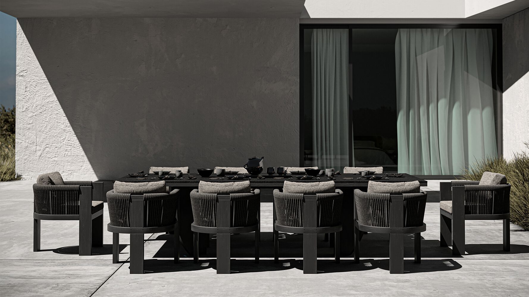 Садовый стул с подлокотниками SNOC Ralph ARCH-00044368 - Вид №15