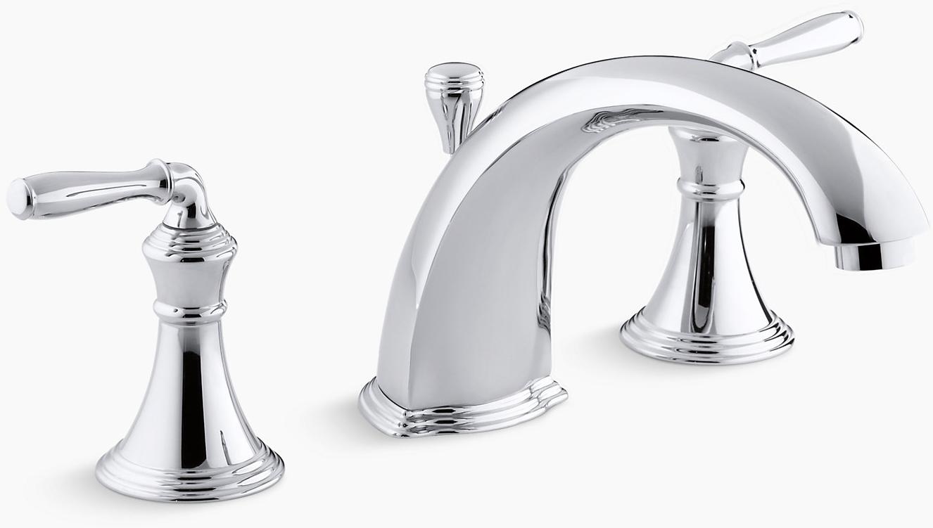 K-T387-4-CP Смеситель KOHLER Полированный хром 