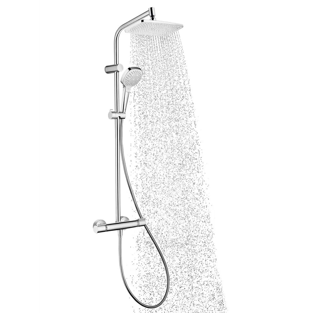 Душевая стойка с термостатом Hansgrohe MySelect E240 1 режим 19434912 STLM-2153362  - Вид №1