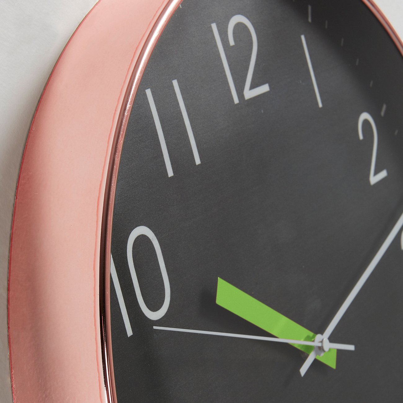 Часы настенные черные Merrick от La Forma LA FORMA MERRICK 00-3865261 Медь;черный  - Вид №1