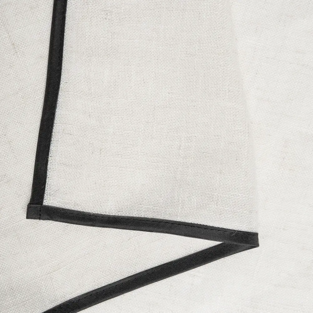 AMORE MIO Штора неоклассика бежевая на ленте для спальни 89433200 STLM-1582620 - Вид №3