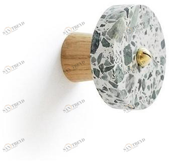 Askia Настенный крючок из венецианского терраццо  3.hd09 