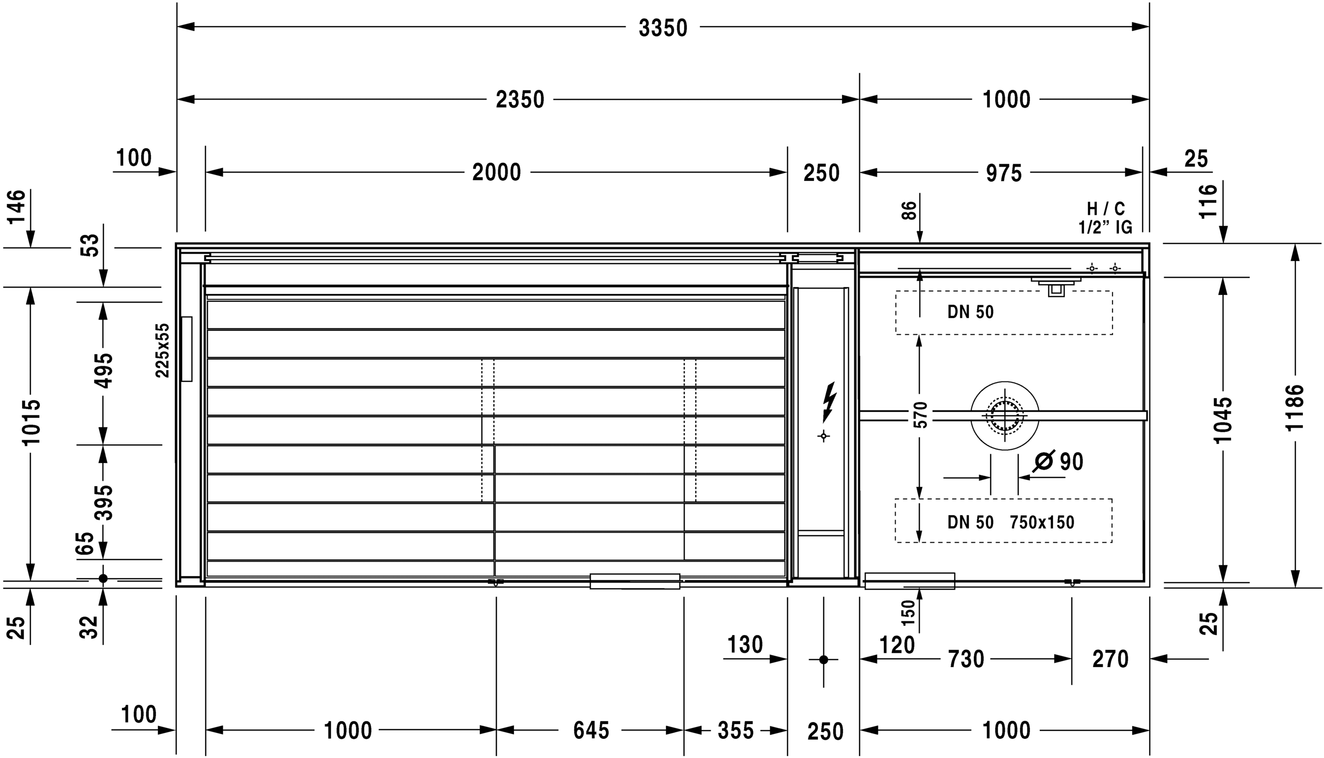 750813002011000 Inipi Сауна Inipi Ama, отдельно стоящая
Исполнение: американский орех (нат.шпон) Белый глянцевый декор Duravit  - Вид №1