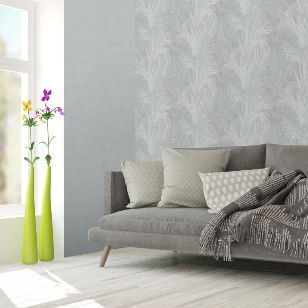 Обои флизелиновые Erismann Tanzania серые 1.06 м ЭР60491-04 STLM-2117752 - Вид №4