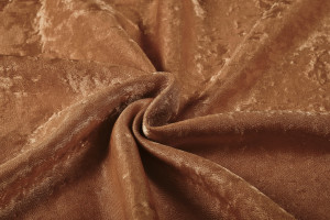 90649385 Штора на шторной ленте Soft 300х270 см цвет коричневый STLM-0323075 ELEGANTA