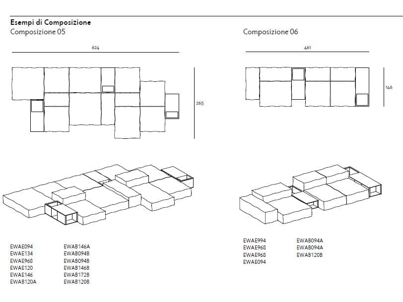Журнальный столик из МДФ с отсеком для хранения Living Divani Extrasoft ARCH-00123913 - Вид №9