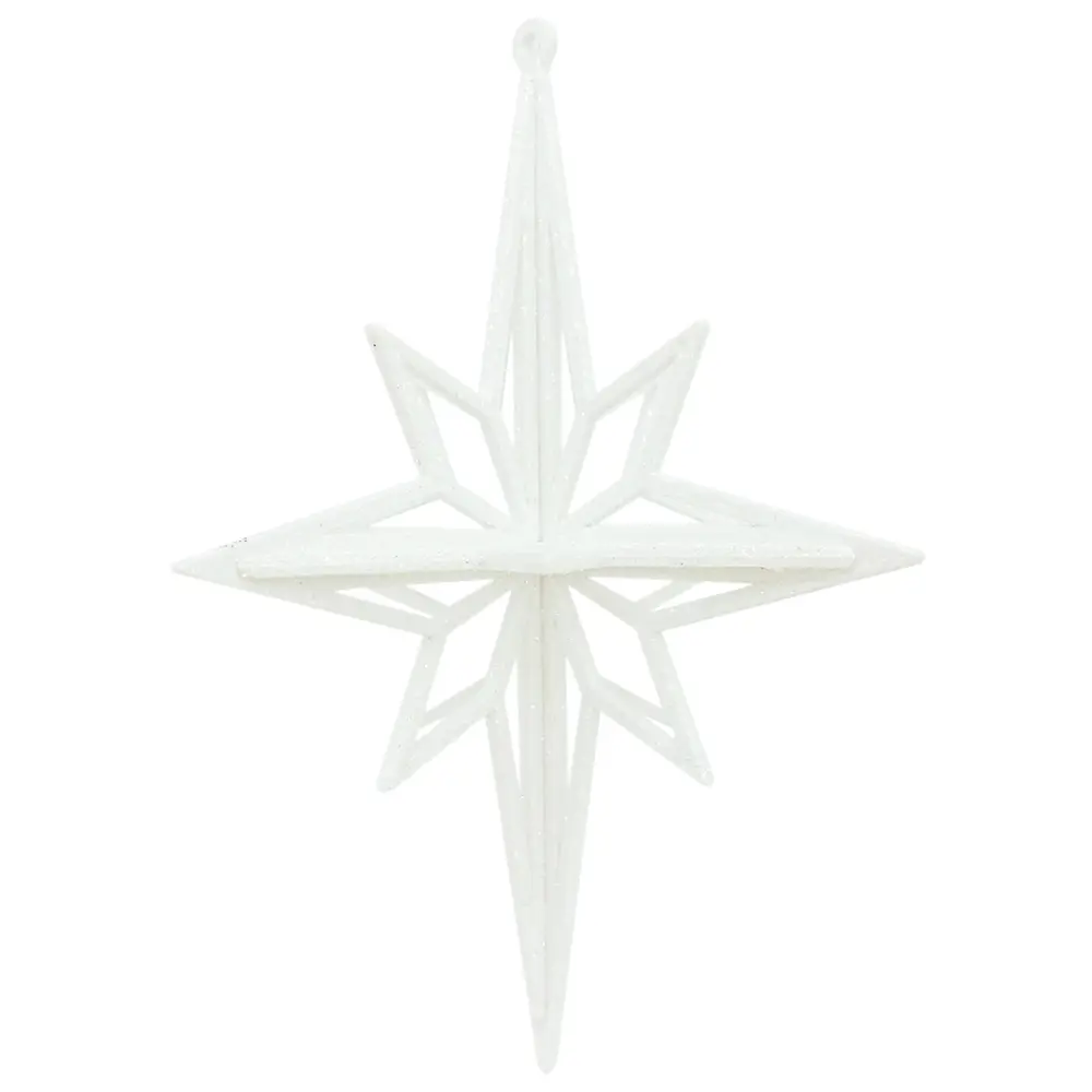 84884199 Новогоднее украшение Ромб 12x12 см цвет белый STLM-0956520 Santreyd  - Вид №2