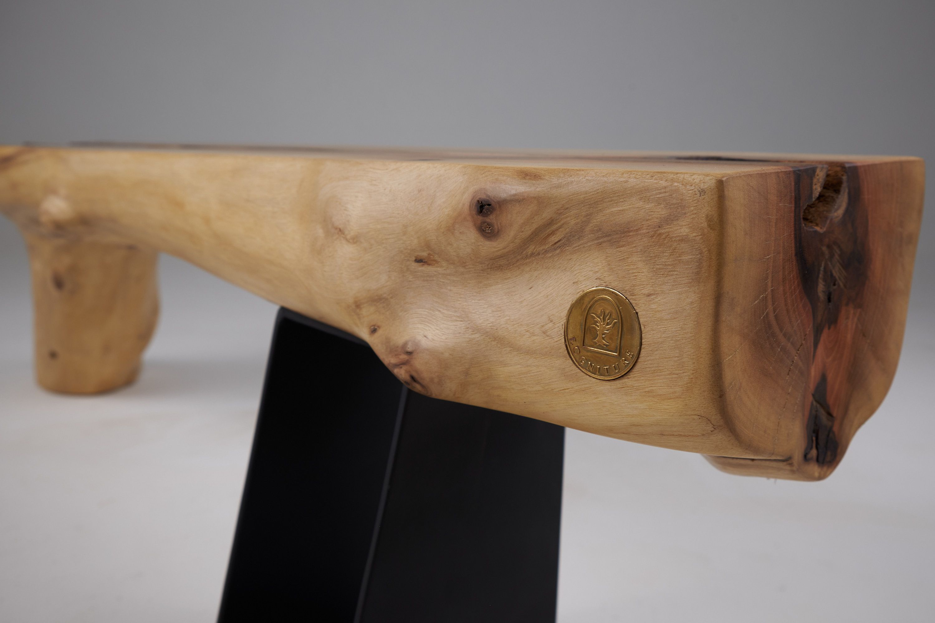 Скамья из грецкого ореха Logniture Leszy ARCH-00058698 - Вид №11