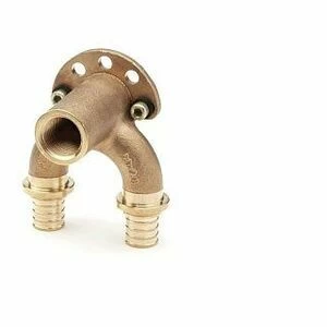 REHAU Водорозетка надвижная сдвоенная 20-Rp 1/2"ВР 20-Rp MХ (латунь)