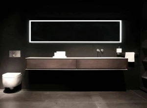 RIFRA Подвесная тумба под умывальник с медными металлическими ящиками K.one