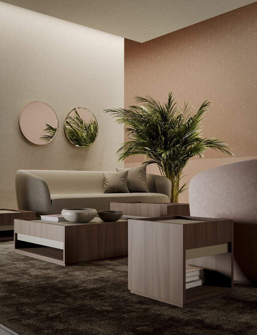 PROF Квадратный деревянный журнальный столик Sessanta sun-id-1499424 - Вид №9