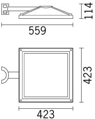 iGuzzini Светодиодная головка полюса из литого под давлением алюминия Ufo sun-id-1408737 - Вид №2
