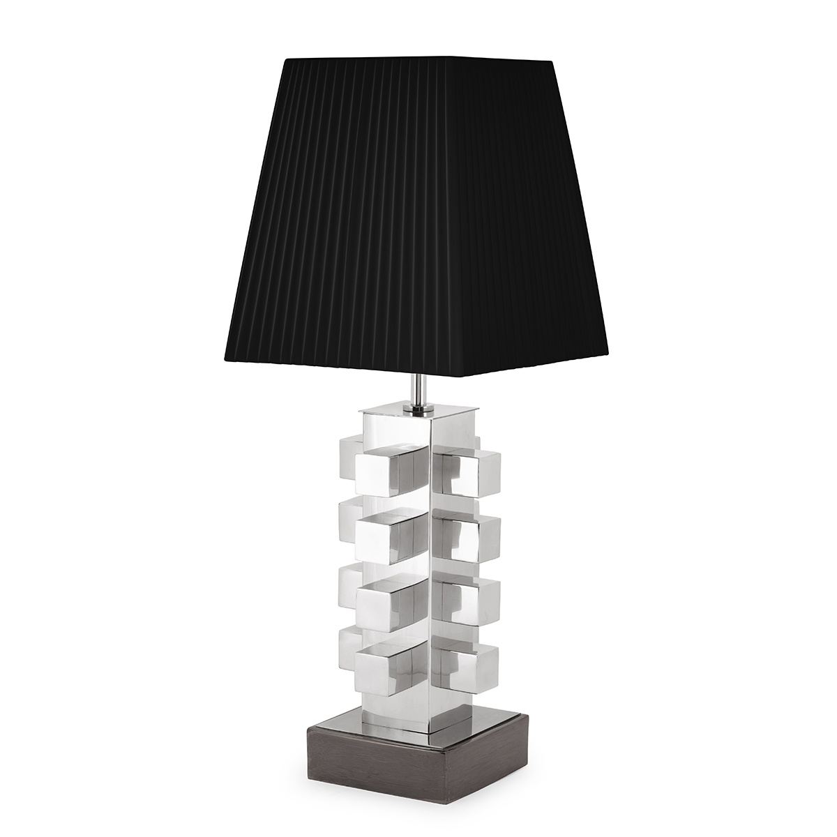 500261-19 ABHIKA НАСТОЛЬНАЯ ЛАМПА ДОБ ТРЕЗОР WHITE/SILVER  - Вид №2