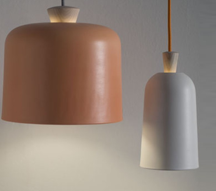 Ex.T Fuse Large Подвесной светильник коралл с серой проволокой EXFUSEG/CO - Вид №4