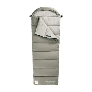 91459498 Спальный мешок Naturehike NH20MSD02-GRM180-L с весны по осень молния слева зеленый STLM-0963608