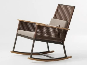 Kettal Садовое кресло-качалка из веревки Landscape #943101-750