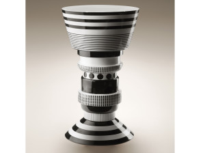 Круглый керамический журнальный столик