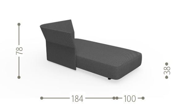 Секционный садовый диван из ткани и веревки Talenti ARCH-00118279 - Вид №17