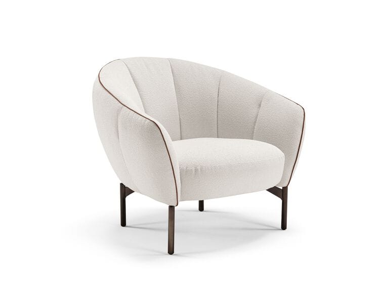 Тканевое кресло с подлокотниками Max Divani Perla ARCH-00052294