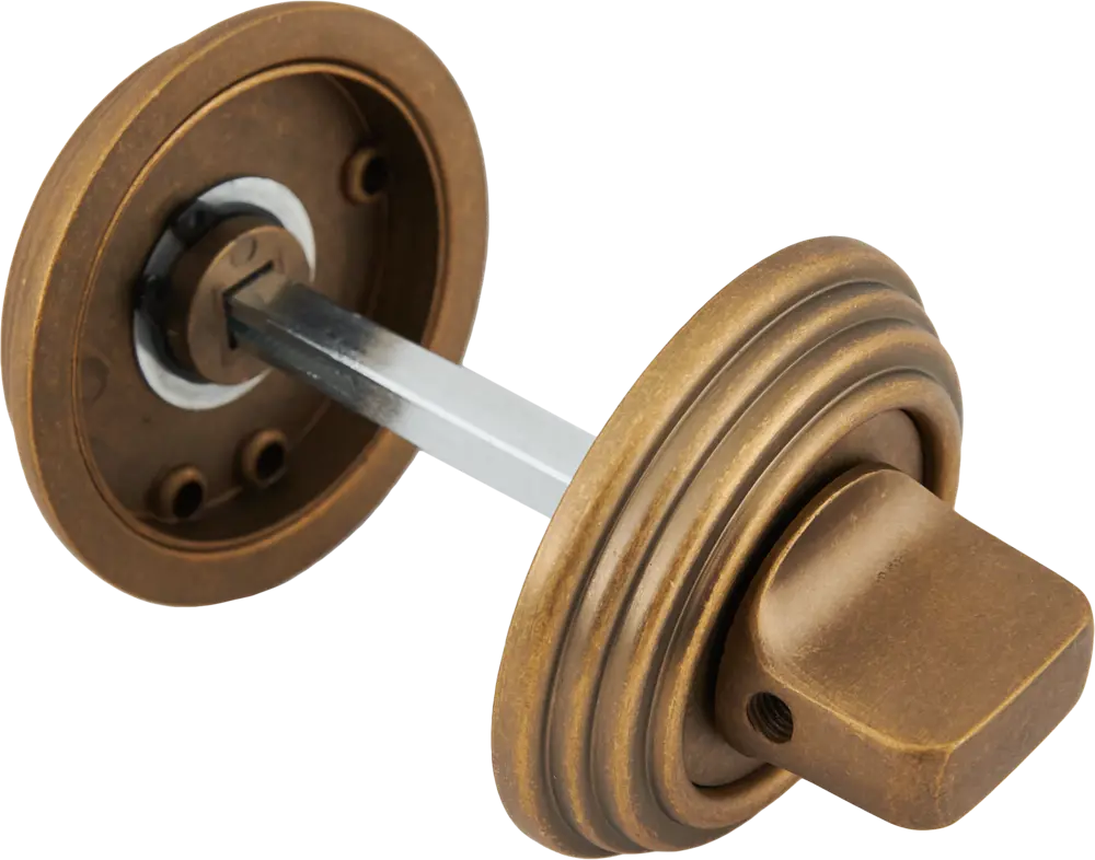 PUNTO Ручка дверная поворотная античная бронза для ванной и спальни 85282351