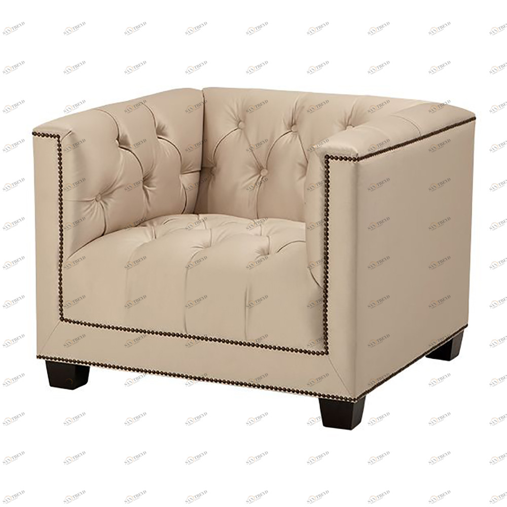 Кресло Paolo от Eichholtz бежевое EICHHOLTZ ДИЗАЙНЕРСКИЕ, EICHHOLTZ 062320 Бежевый 