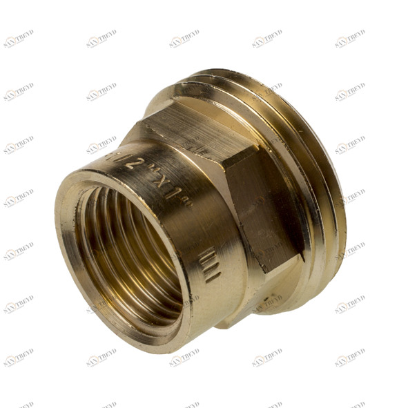 133701142 SANHA 3370 разъемн.соед.с плоск.упл. с накидной гайкой 11/4x2 мм 