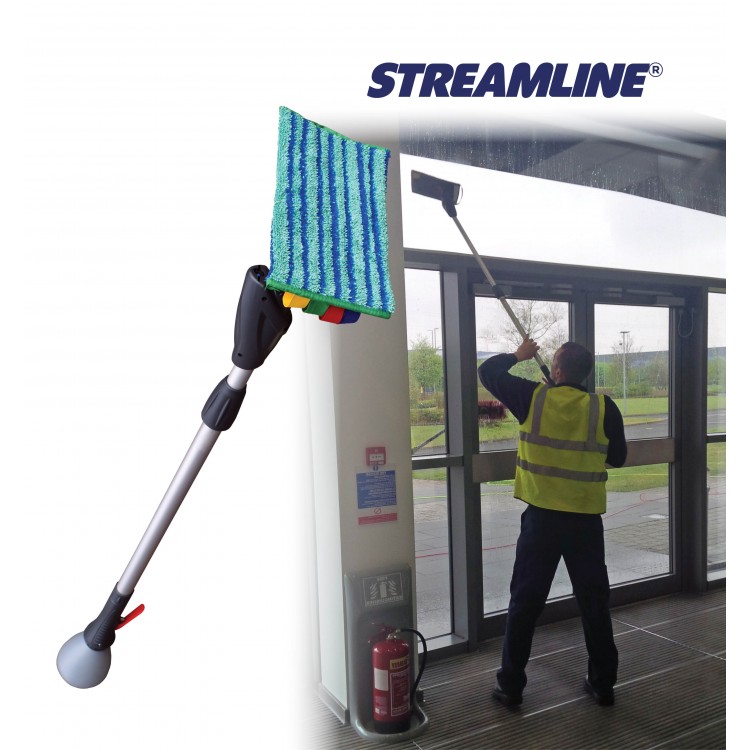 V552310-1 STREAMLINE Комплект ECOSHINE™ PRO V552310-1 Инструмент ECOSHINE™ PRO для мытья окон и внутренних поверхностей в помещении, обеспечивает удобство в уборке 