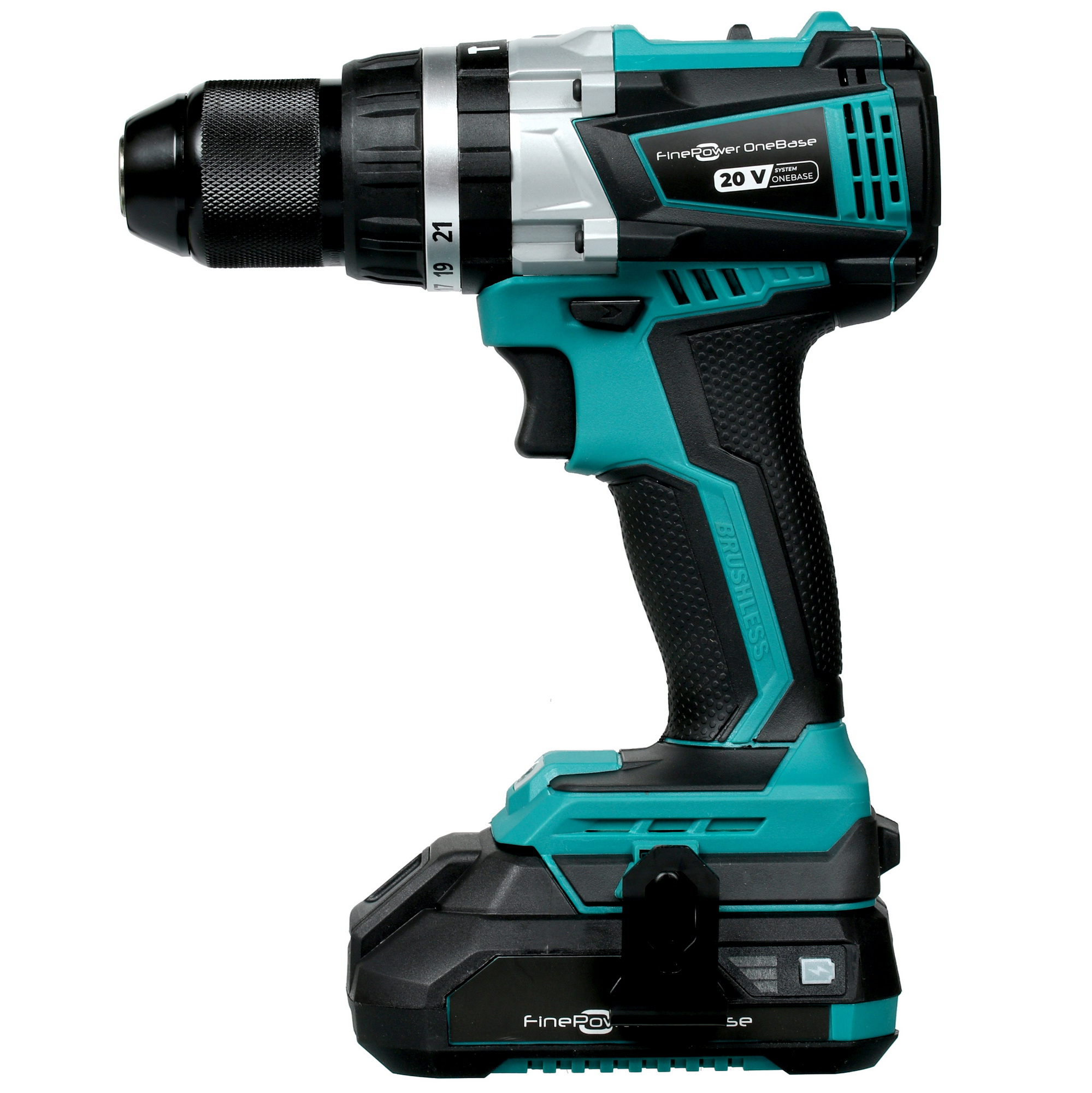 Дрель-шуруповерт FinePower CDHBL55K OneBase20 4747495 STDN-0132986