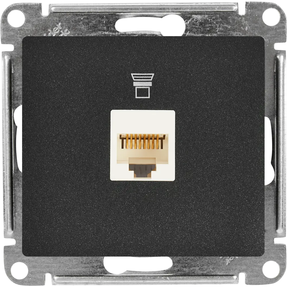 Schneider Electric Glossa — встраиваемая компьютерная розетка RJ45 86710192