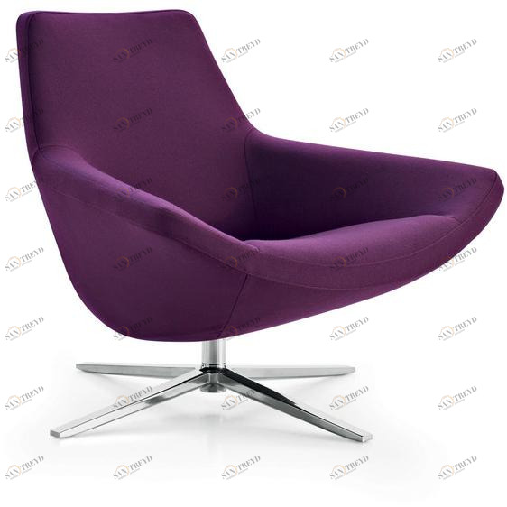 B&B Italia Поворотное кресло, обитое тканью с 4 спицами Metropolitan sun-id-1480169