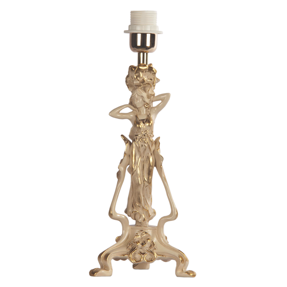 32064,34057 Настольная лампа Флора Айвори Классика Поталь BOGACHO 4627138210680, 4627138151136 - Вид №4