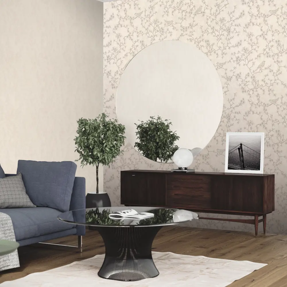 Обои флизелиновые Euro Decor Edem бежевые 1.06 м ED7165-01 STLM-2065360 - Вид №3