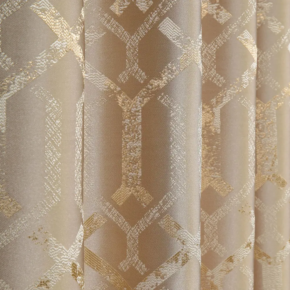 Штора на ленте Jane 160x280 см цвет светло-бежевый MIAMOZA STLM-2165462 - Вид №1